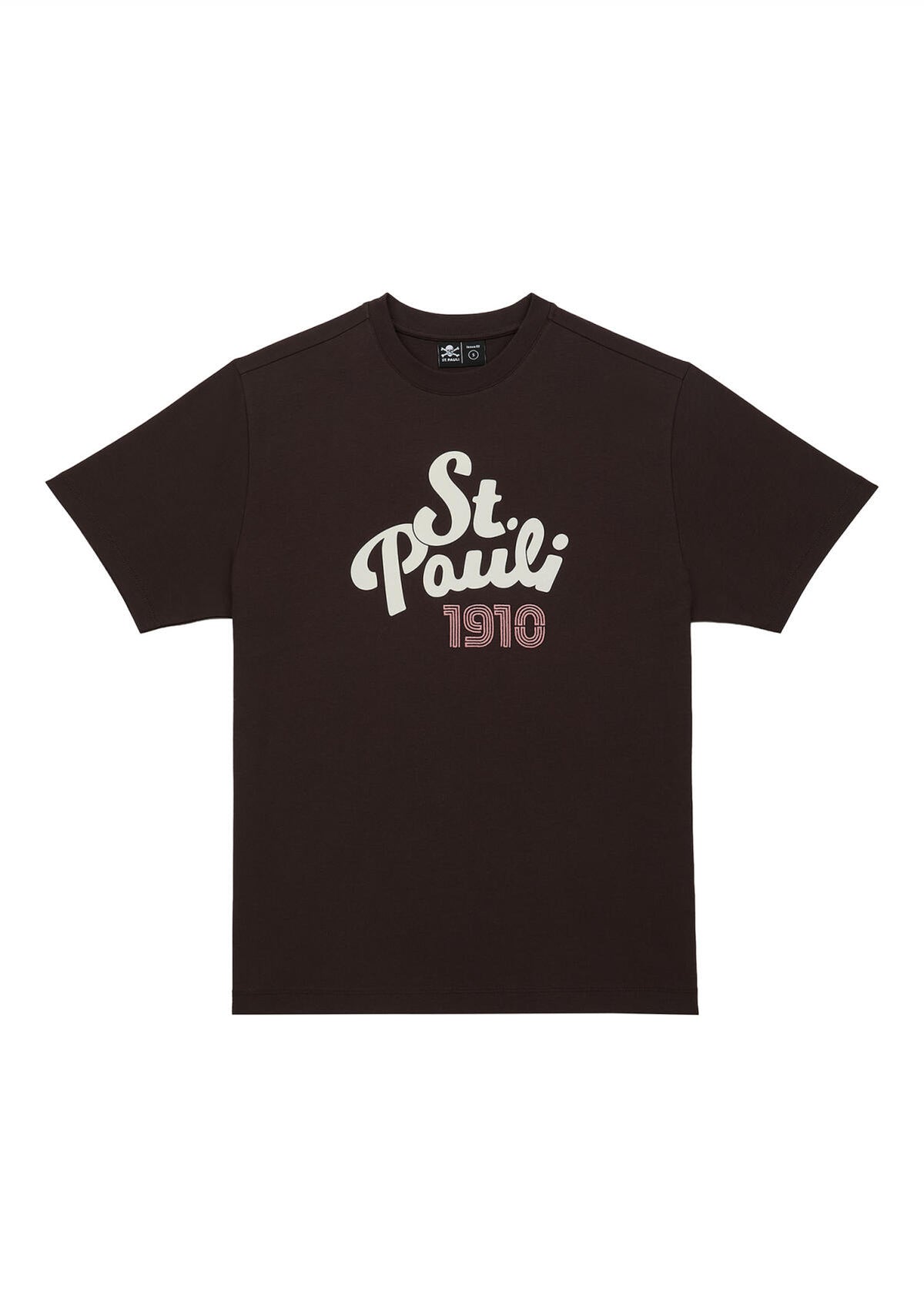 T-Shirt "St. Pauli 1910 braun"