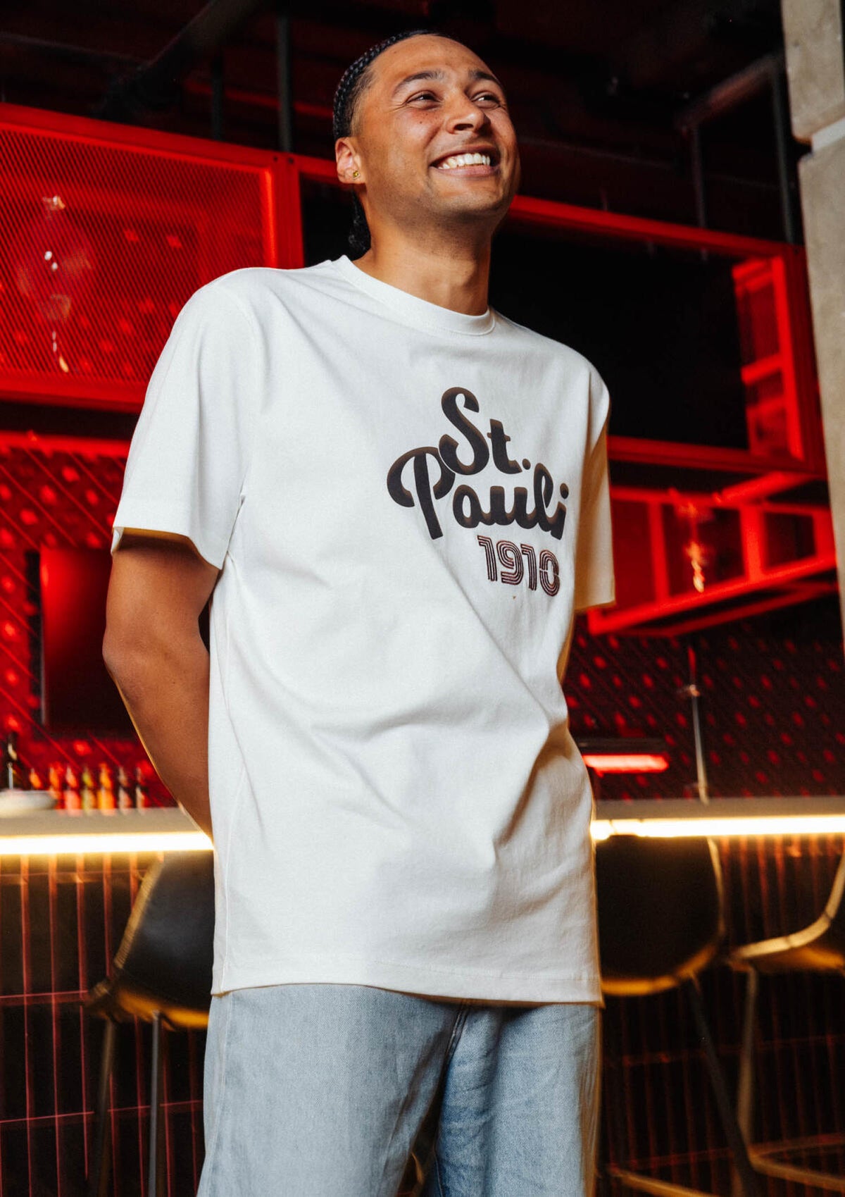 T-Shirt "St. Pauli 1910 weiss"
