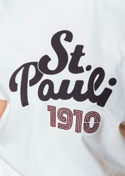 T-Shirt "St. Pauli 1910 weiss"