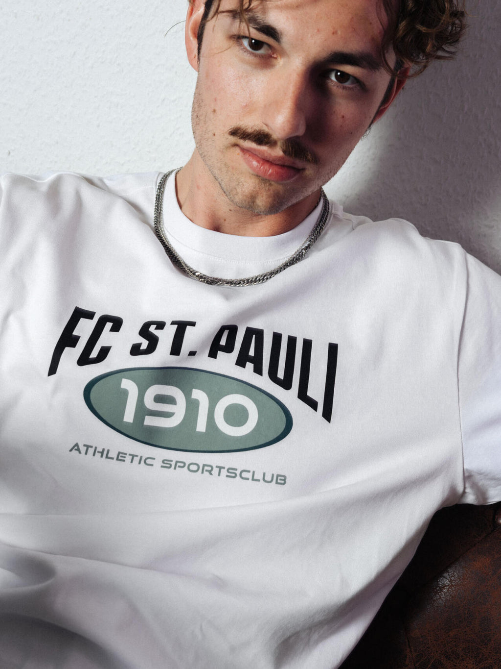 T-Shirt "90s Brit Pop weiss"