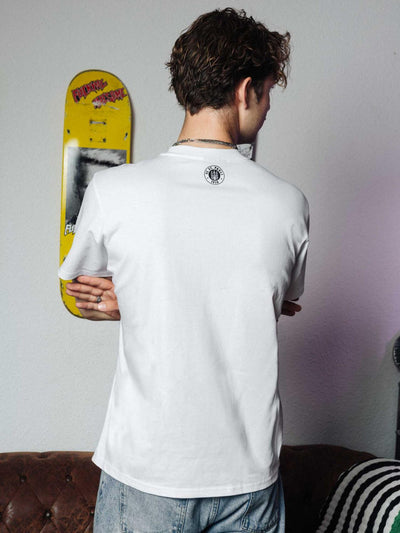 T-Shirt "90s Brit Pop weiss"