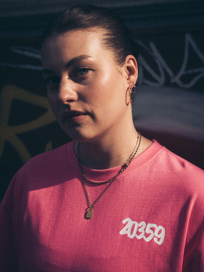 T-Shirt "Drip Marker" pink
