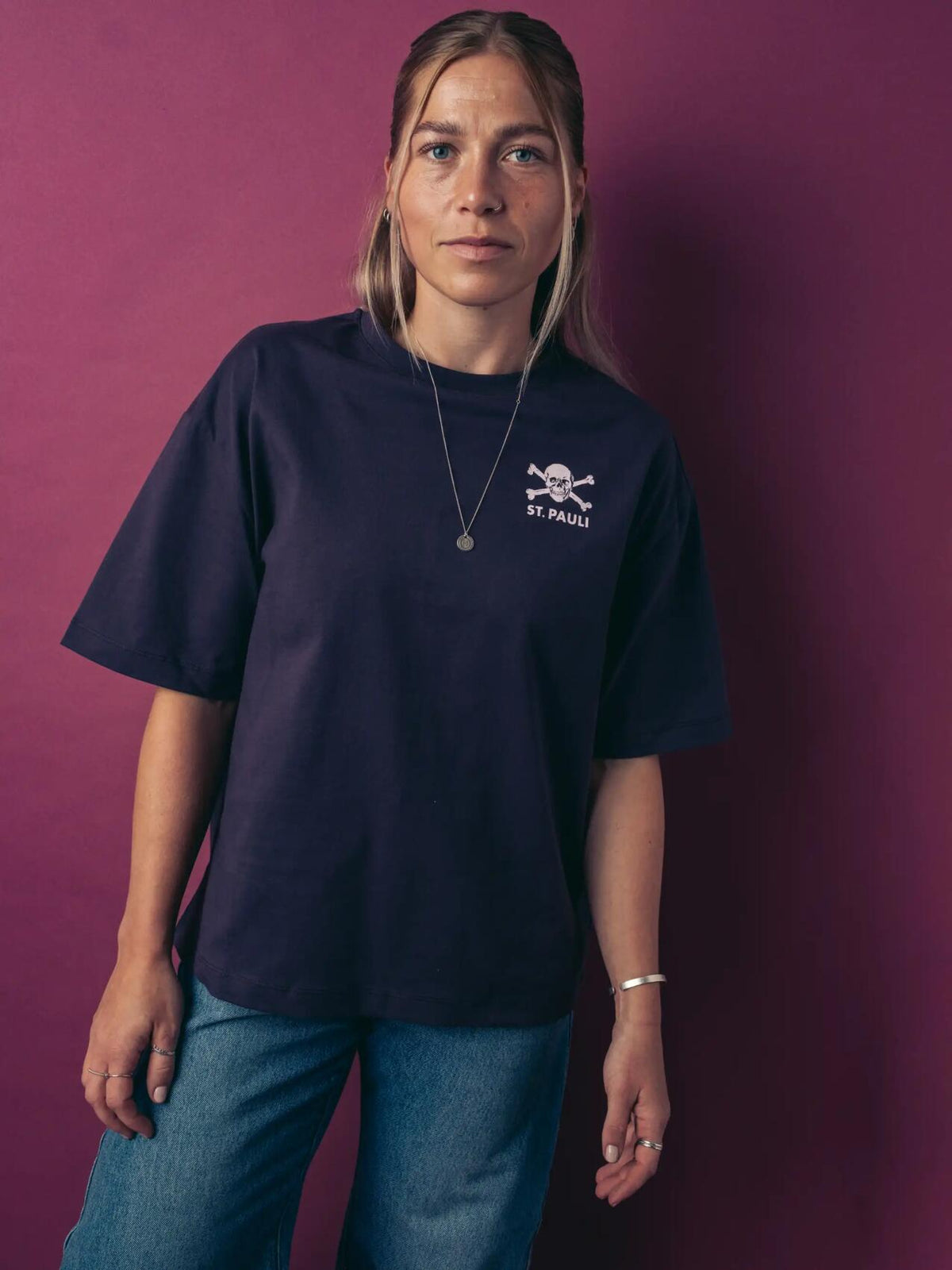 T-Shirt "Plum / Rose"