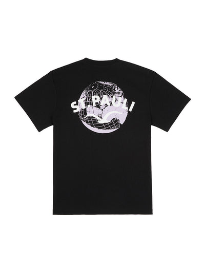 T-Shirt "Clepto x St. Pauli World" schwarz