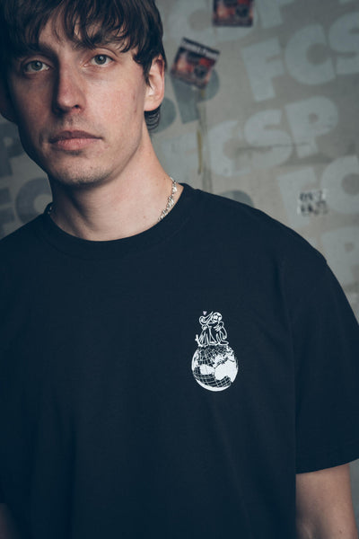 T-Shirt "Clepto x St. Pauli World" schwarz
