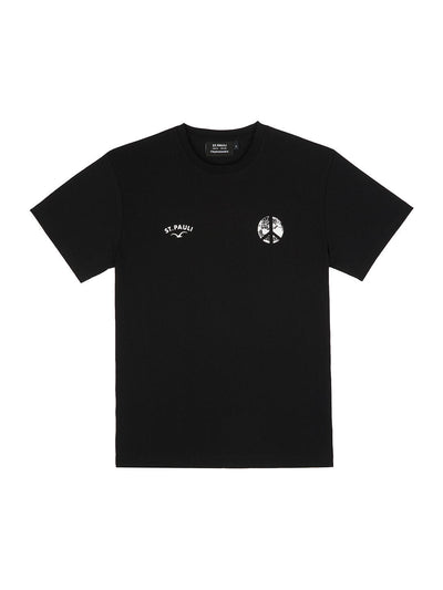 T-Shirt "Clepto x St. Pauli Peace" schwarz