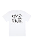 T-Shirt "Clepto x St. Pauli Peace" weiß