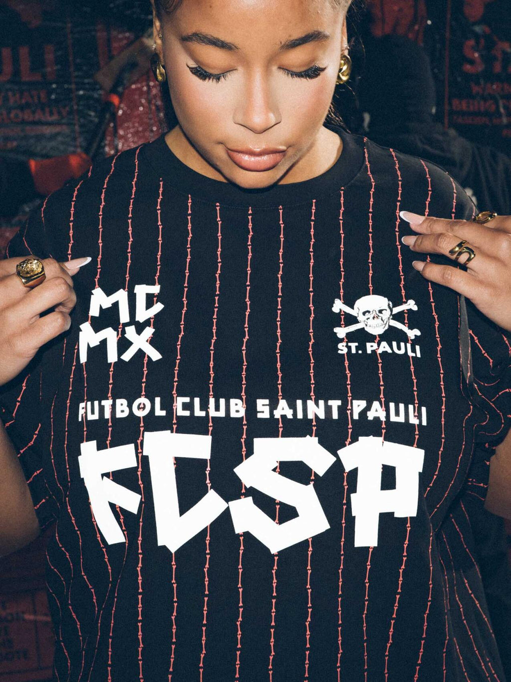 T-Shirt "Jeff Staple x St. Pauli"