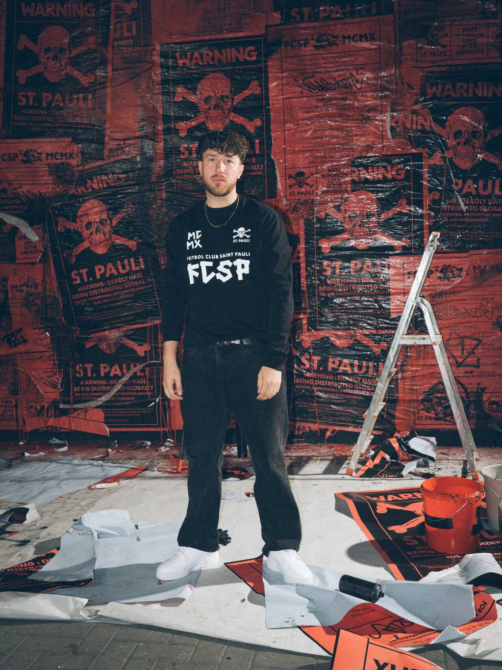 Longsleeve "Jeff Staple x St. Pauli"
