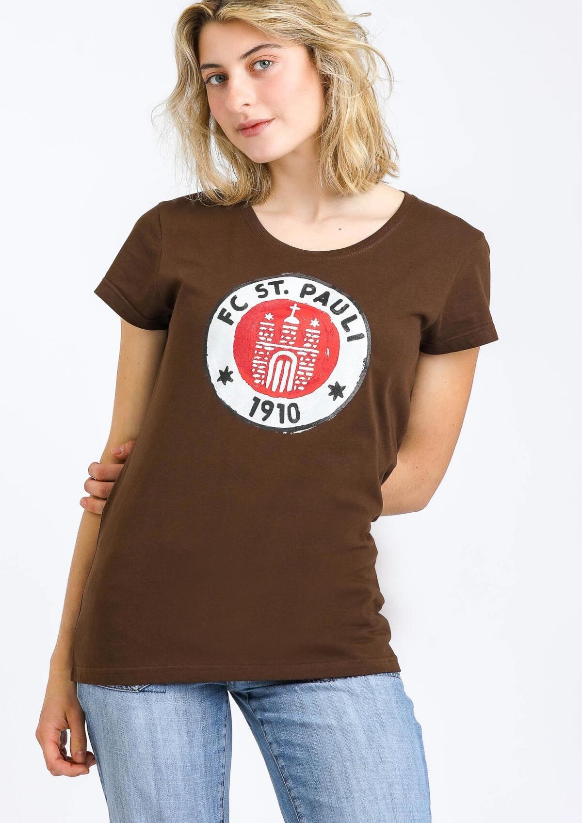 T-Shirt - tailliert "Logo Paint"