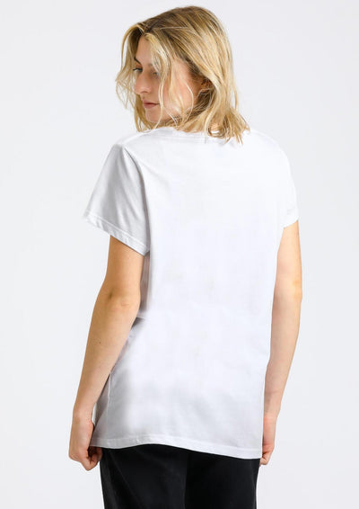 T-Shirt - tailliert "Anker Weiss"