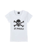 T-Shirt - tailliert "Totenkopf Weiss"