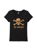 T-Shirt - tailliert "Schwarz-Gold"