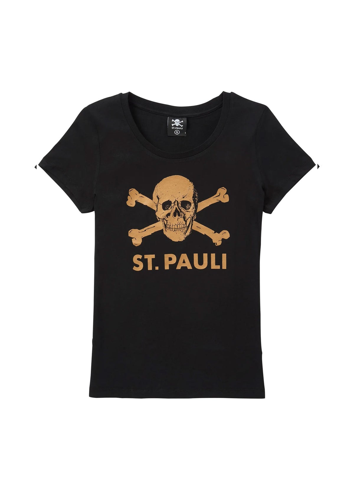 T-Shirt - tailliert "Schwarz-Gold"