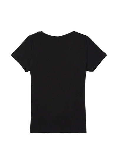 T-Shirt - tailliert "Schwarz-Gold"