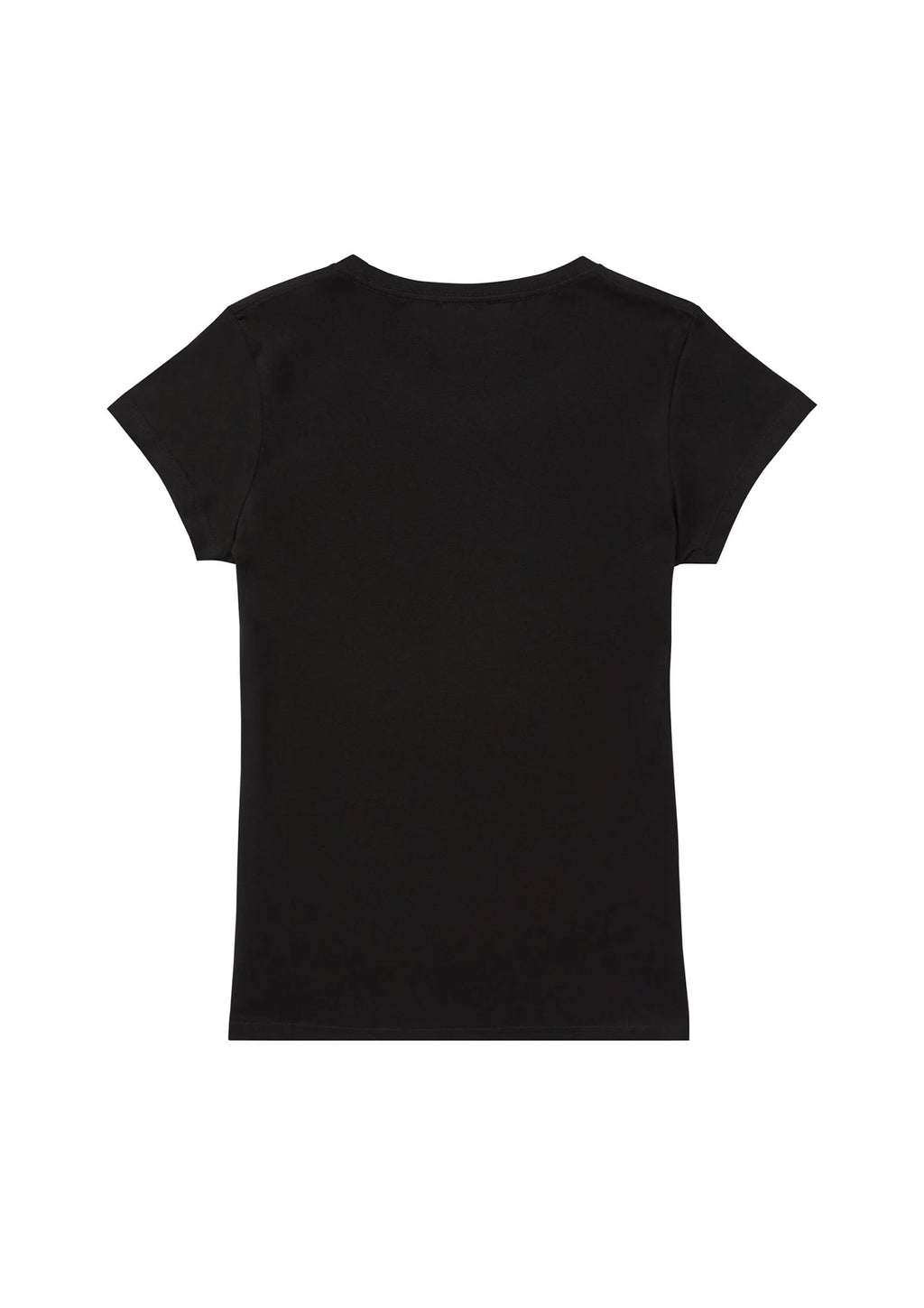T-Shirt -tailliert "Sound Schwarz"