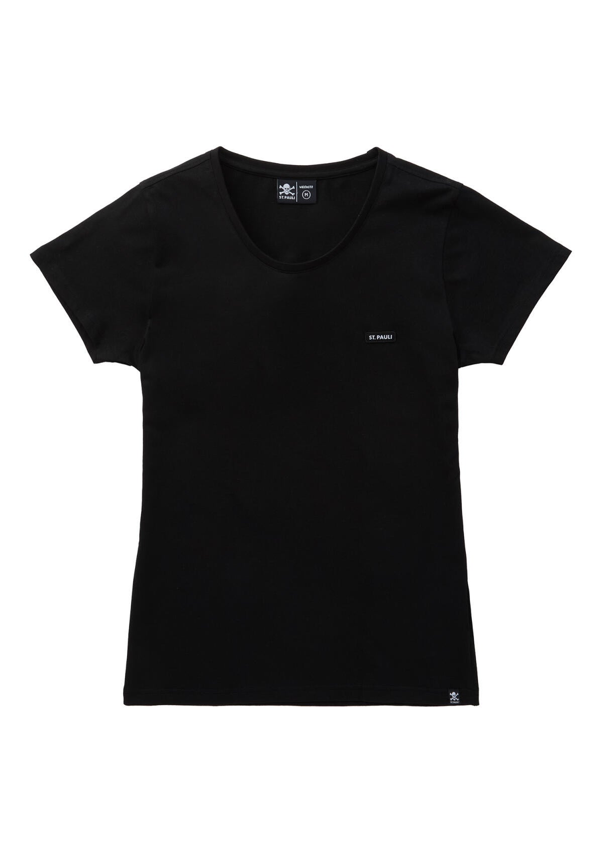 T-Shirt tailliert "ST. PAULI PURE" schwarz