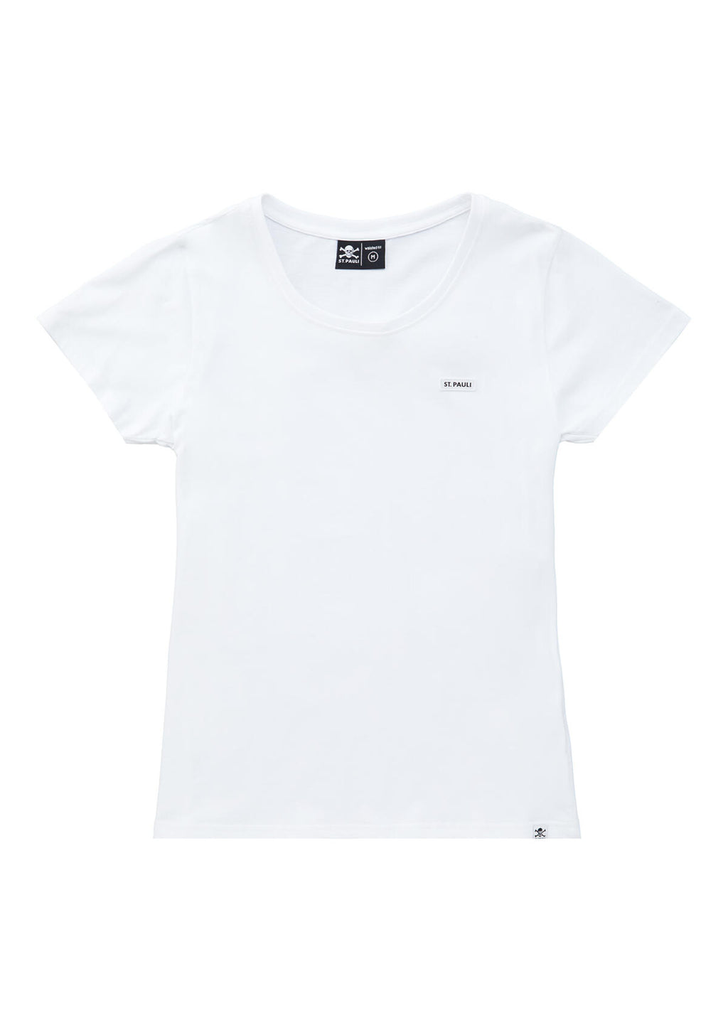 T-Shirt tailliert "ST. PAULI PURE" weiss