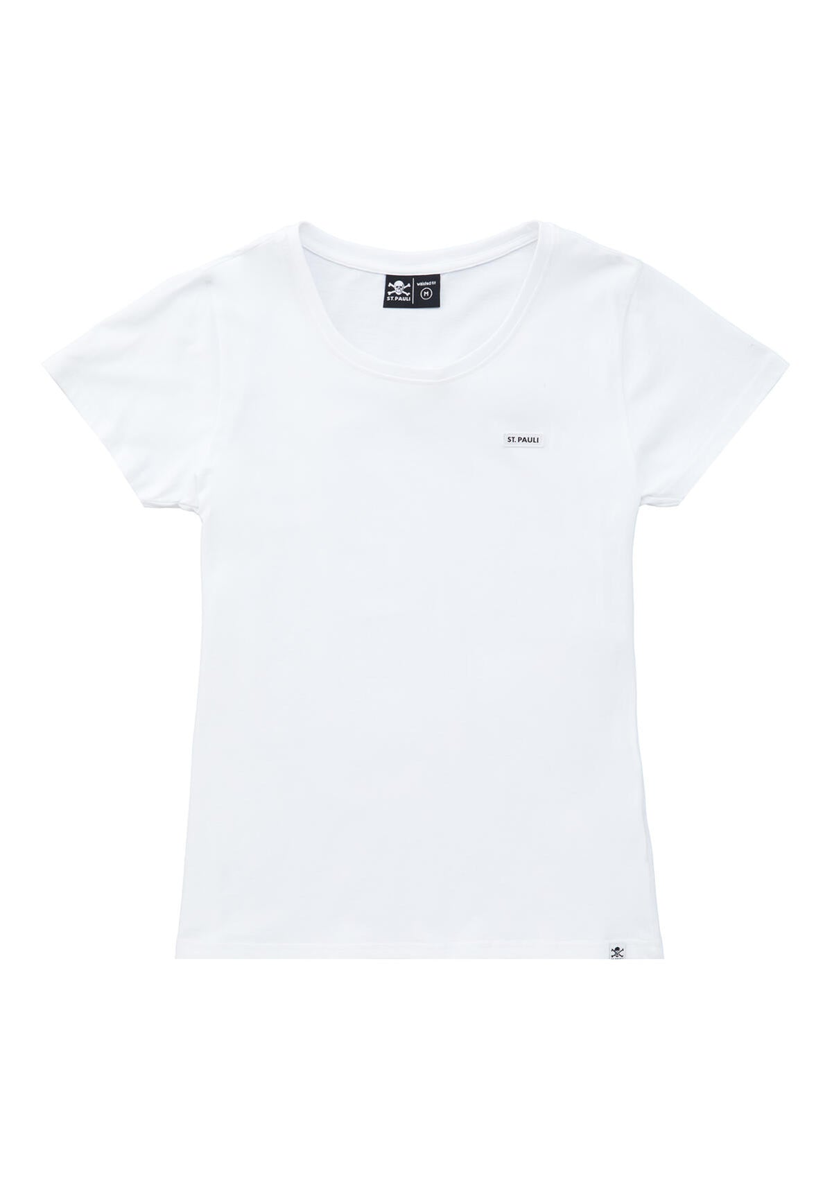 T-Shirt tailliert "ST. PAULI PURE" weiss