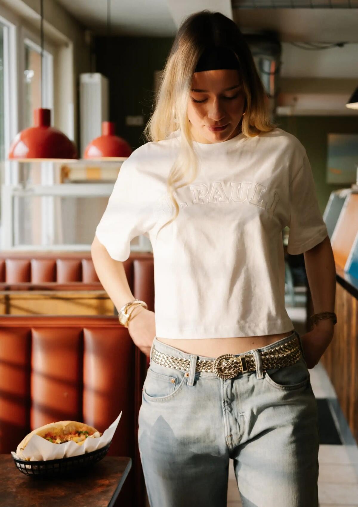 T-Shirt "St. Pauli College Club" cropped