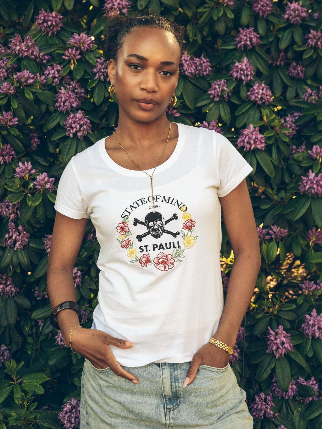T-Shirt tailliert "TK Floral"