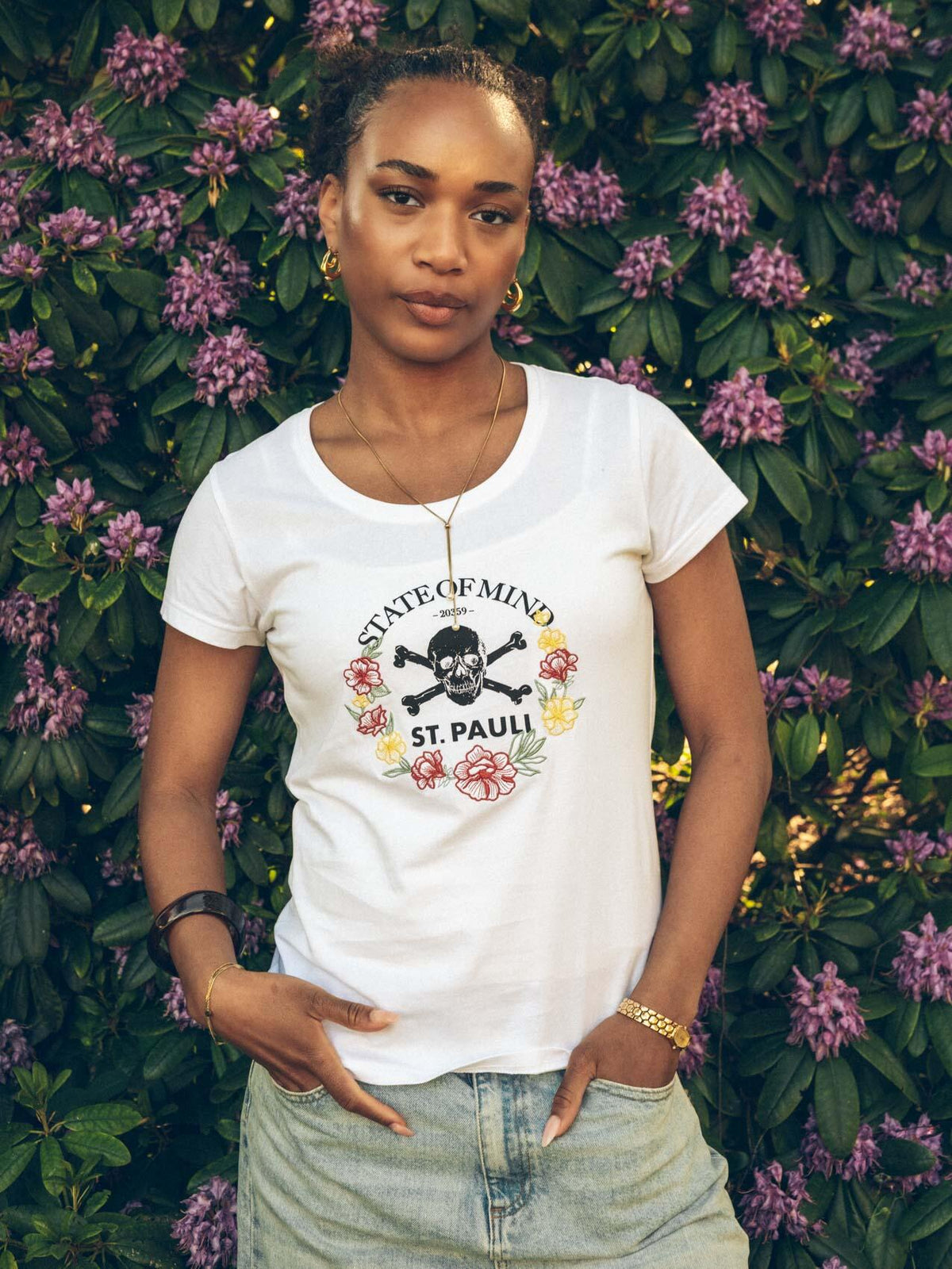T-Shirt tailliert "TK Floral"