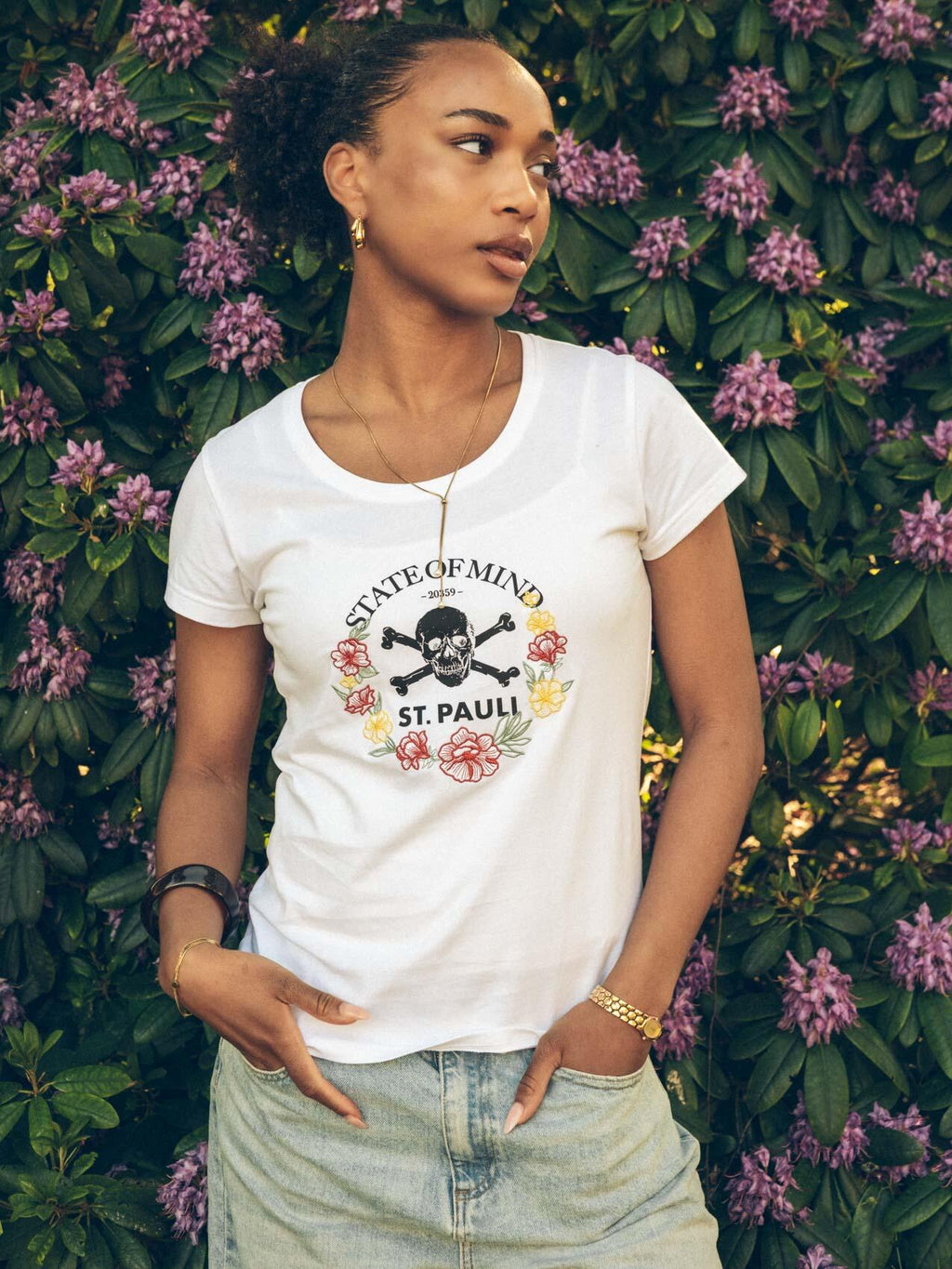 T-Shirt tailliert "TK Floral"