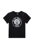 Kinder T-Shirt Logo Schwarz-Weiß
