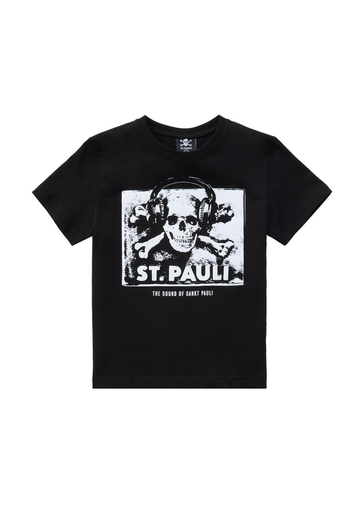 Kinder T-Shirt Sound Schwarz