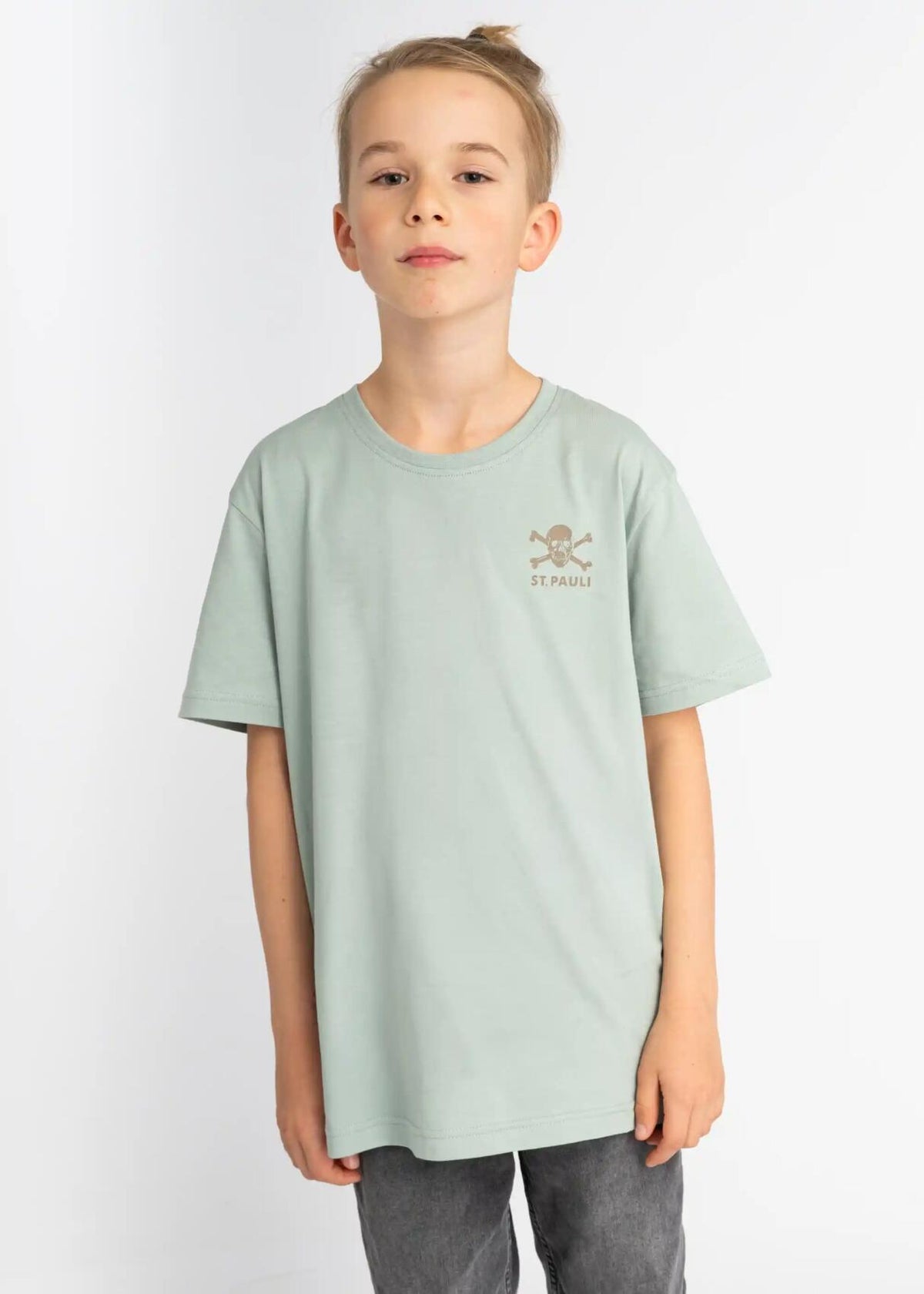 Kinder T-Shirt "Allez Allez" mint