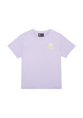 Kinder T-Shirt "Lavender / Lime"