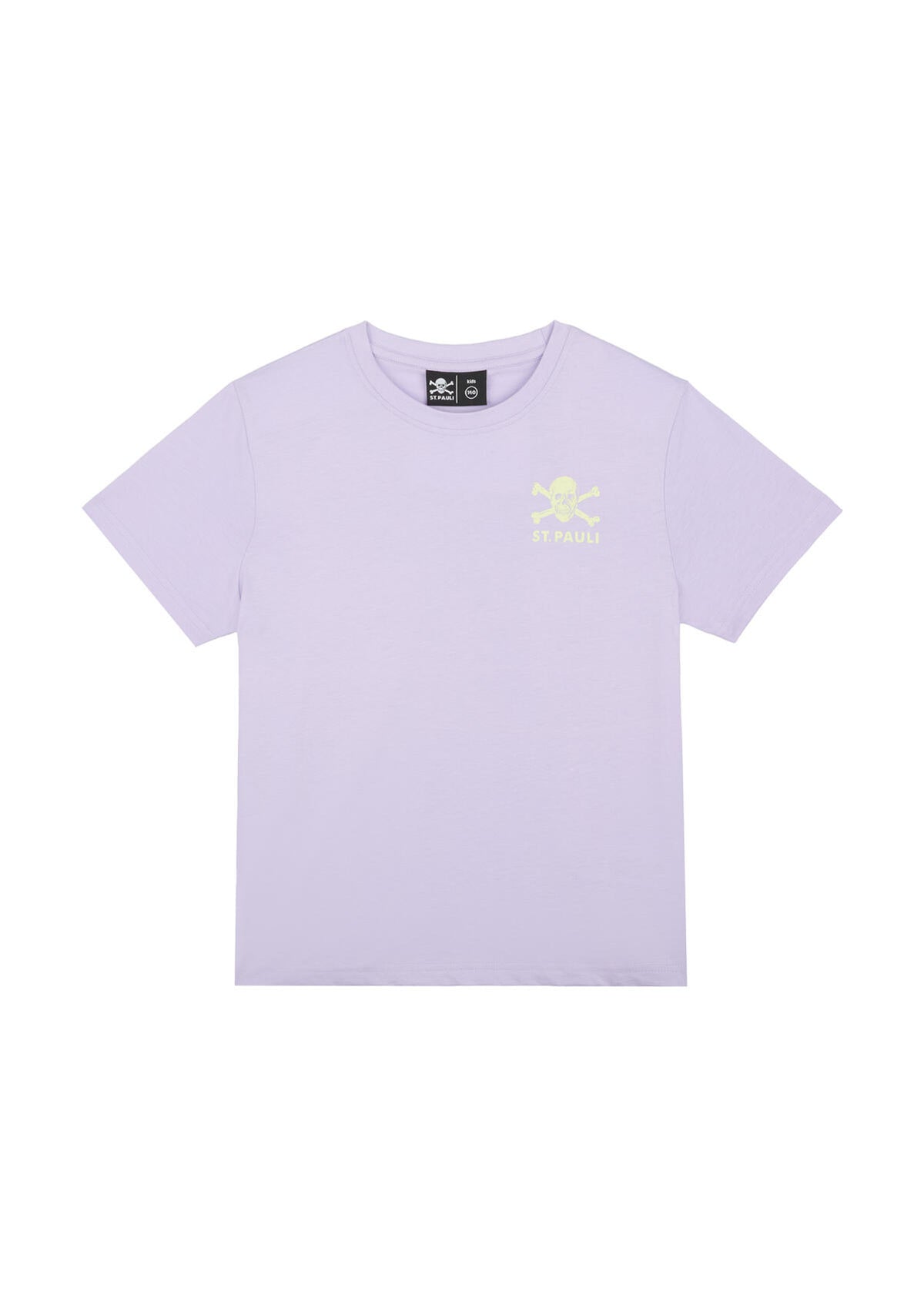 Kinder T-Shirt "Lavender / Lime"