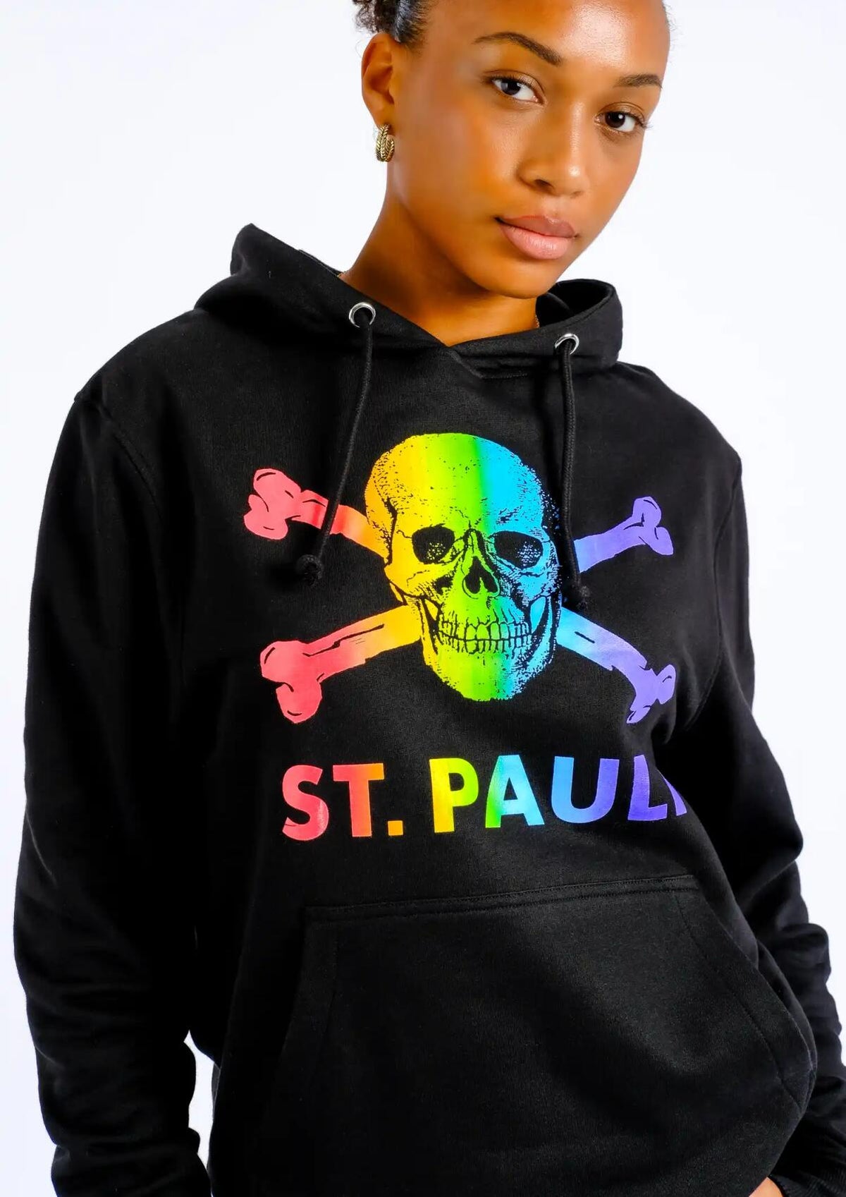 Kapuzenpullover Regenbogen