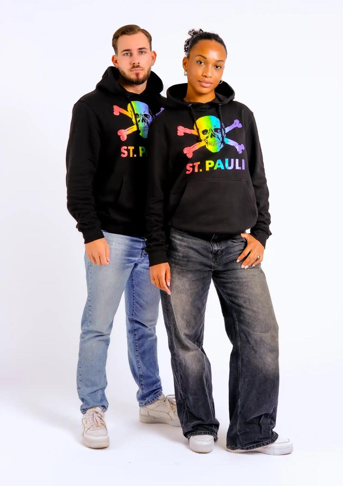 Kapuzenpullover Regenbogen