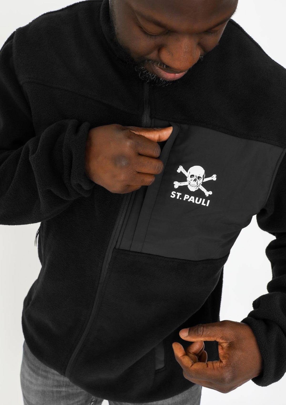 Fleecejacke "Totenkopf"