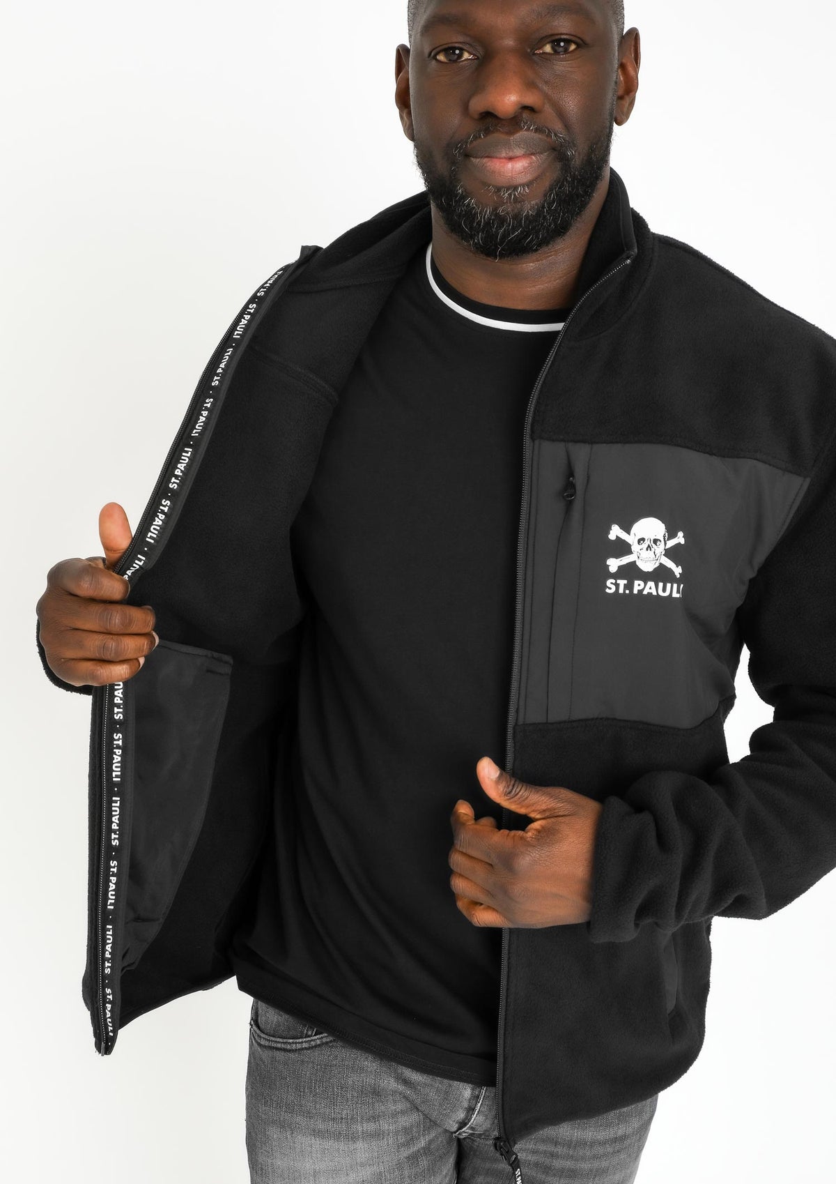 Fleecejacke "Totenkopf"