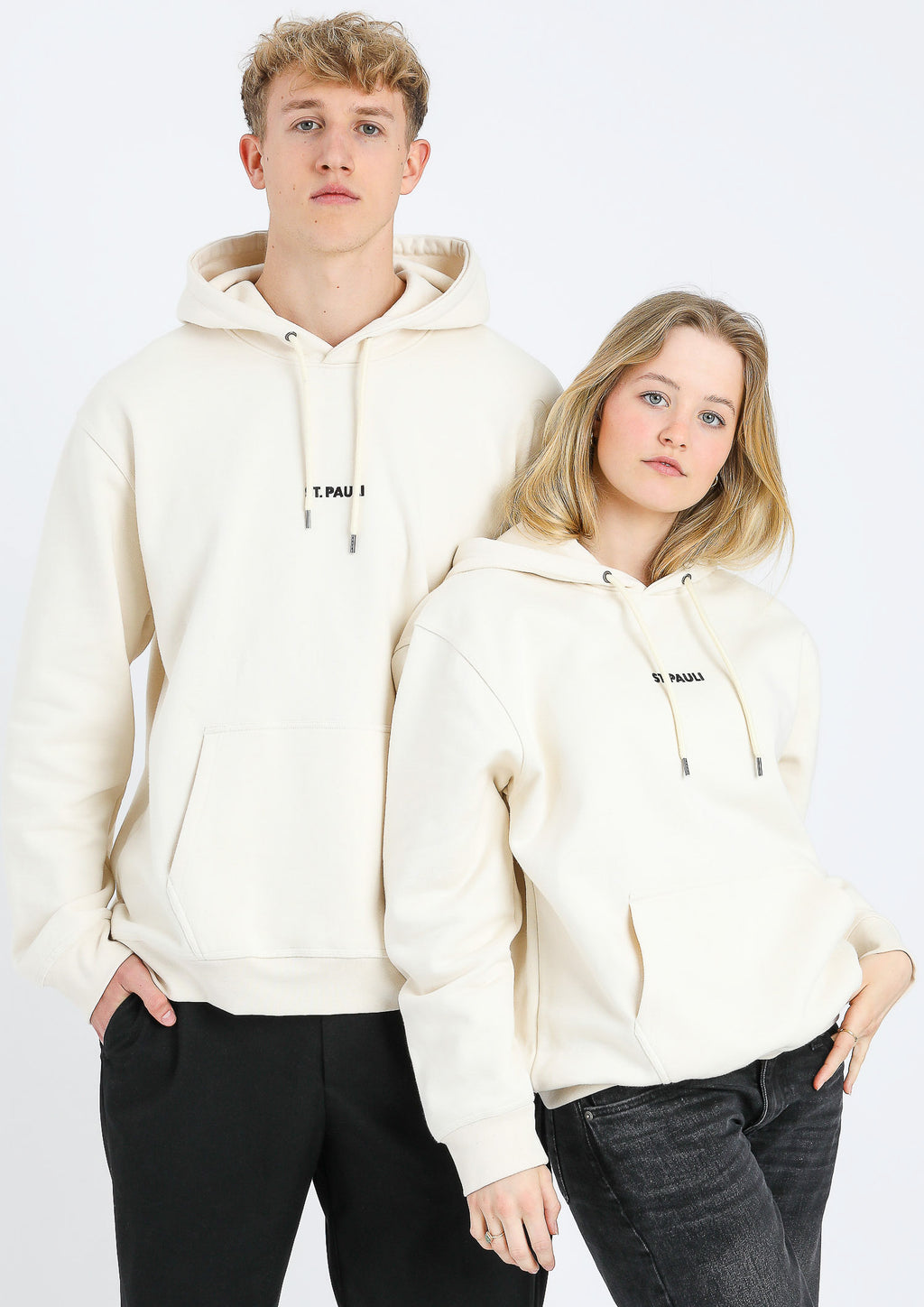 Kapuzenpullover St. Pauli "Raw Dyed"