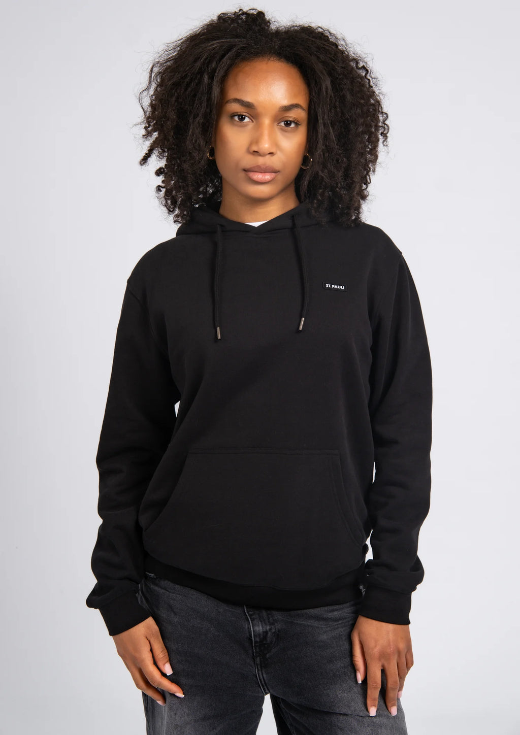 Kapuzenpullover "ST. PAULI PURE" schwarz