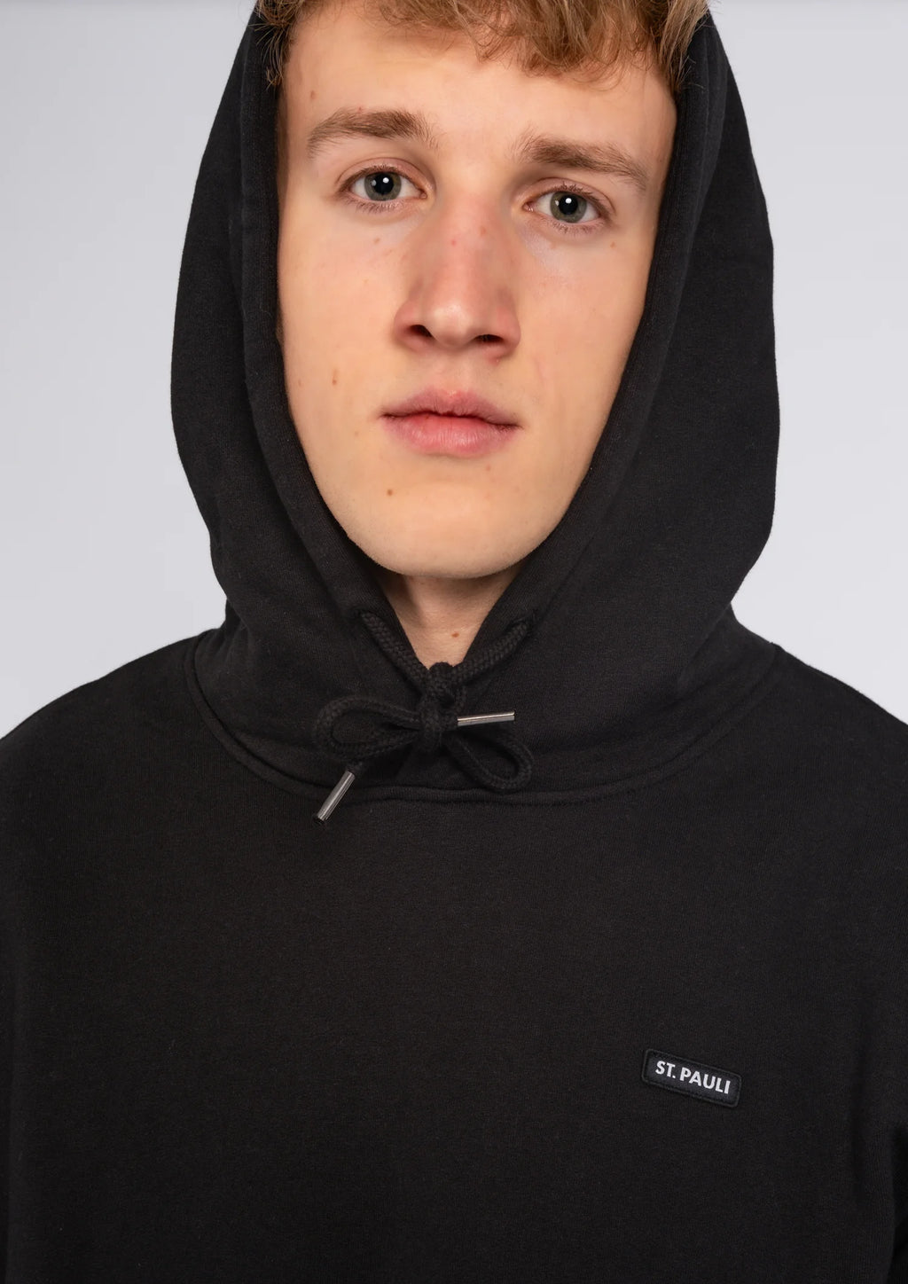 Kapuzenpullover "ST. PAULI PURE" schwarz