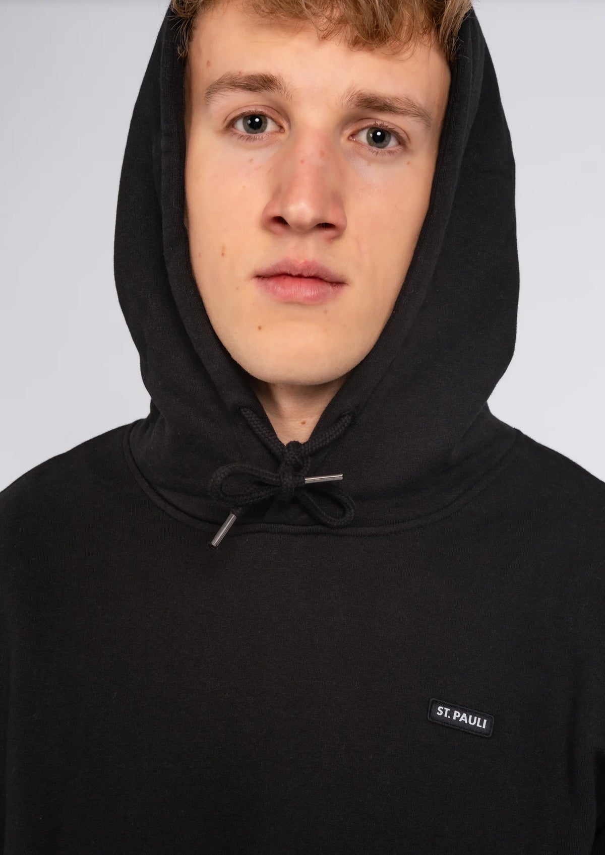 Kapuzenpullover "ST. PAULI PURE" schwarz