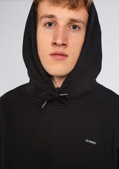 Kapuzenpullover "ST. PAULI PURE" schwarz