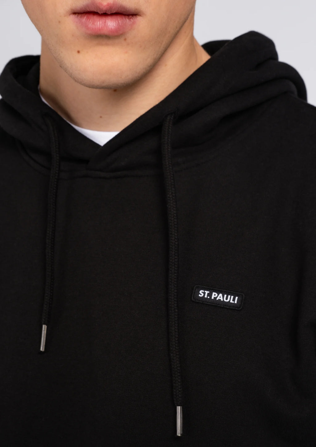 Kapuzenpullover "ST. PAULI PURE" schwarz