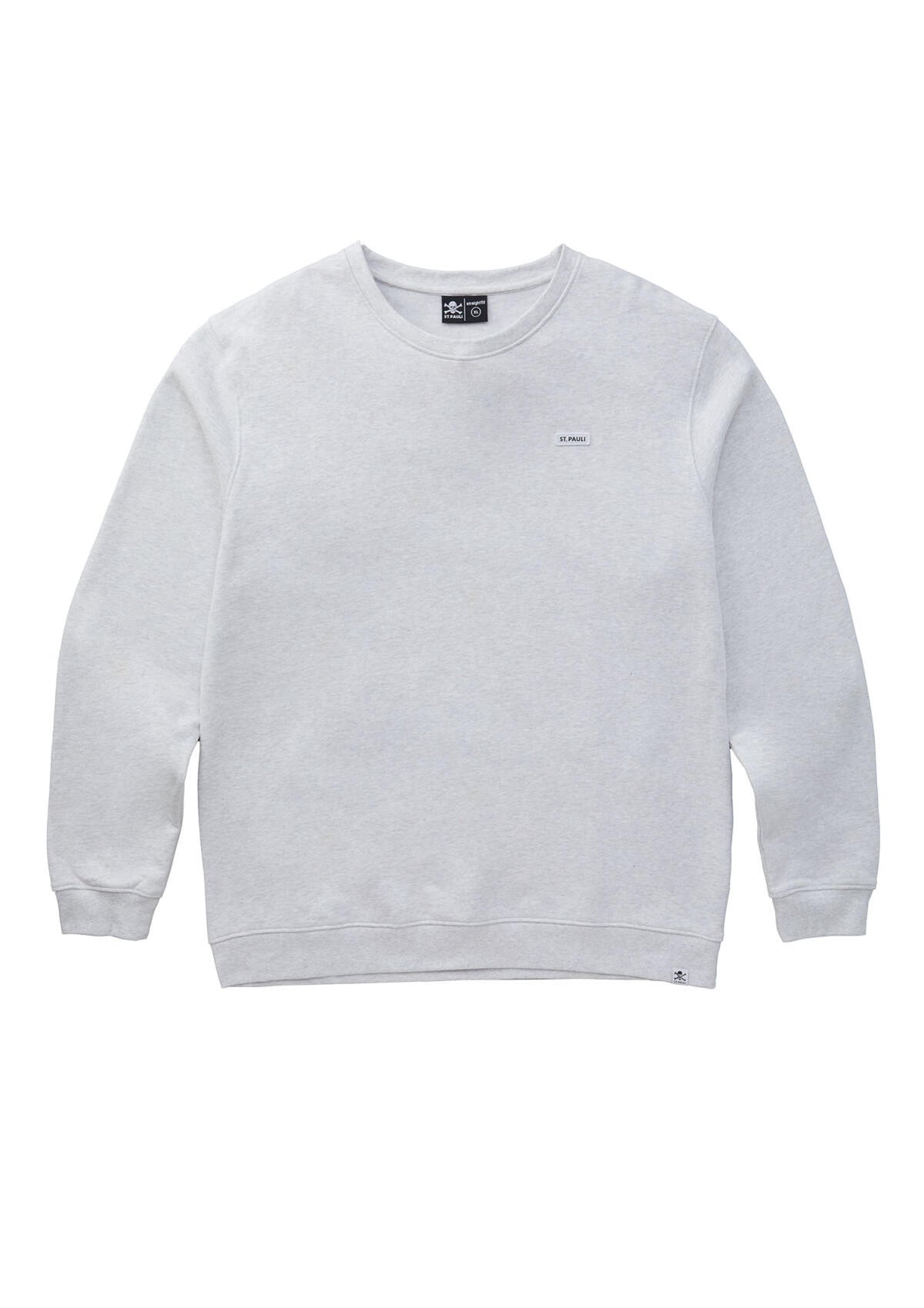 Sweater "ST. PAULI PURE" hellgrau