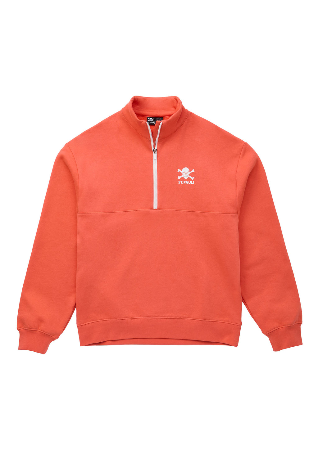 Zipped Sweater "Coral"
