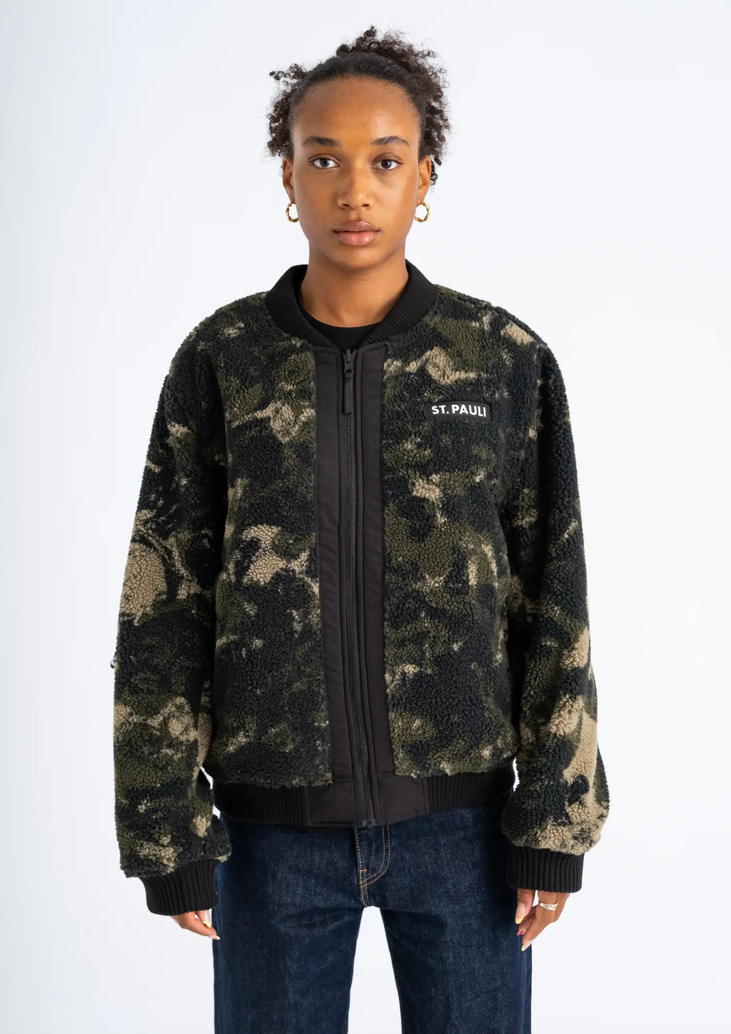 Wende-Bomberjacke "Skullouflage"