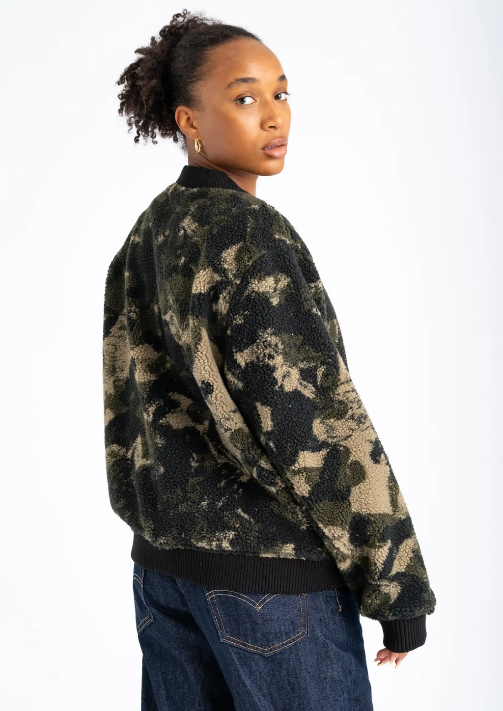 Wende-Bomberjacke "Skullouflage"