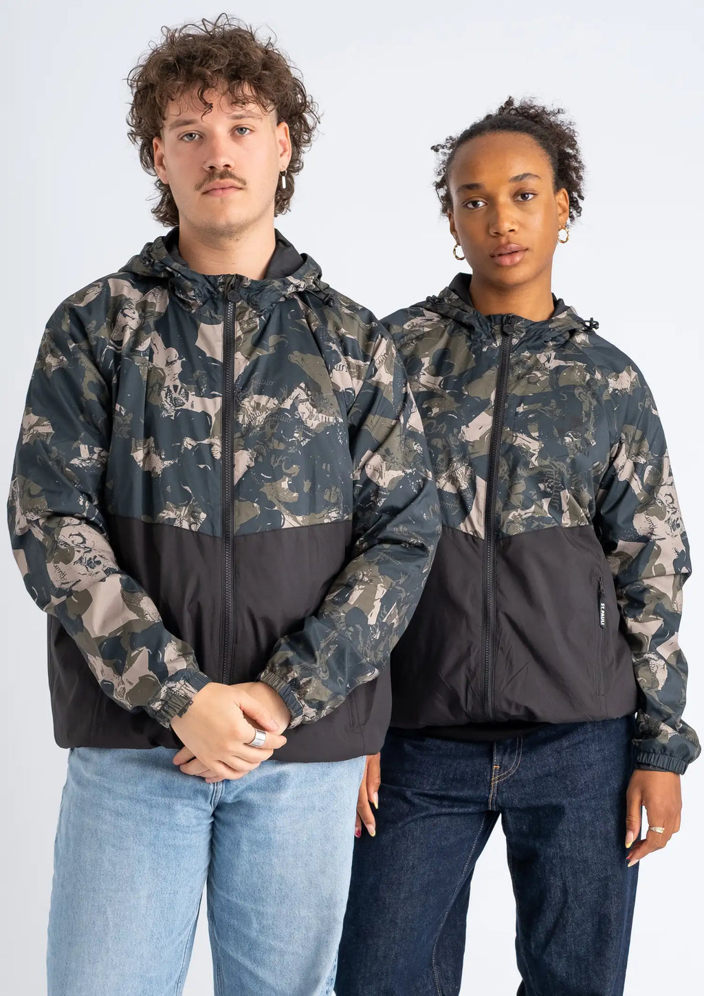 Windjacke "Skullouflage"