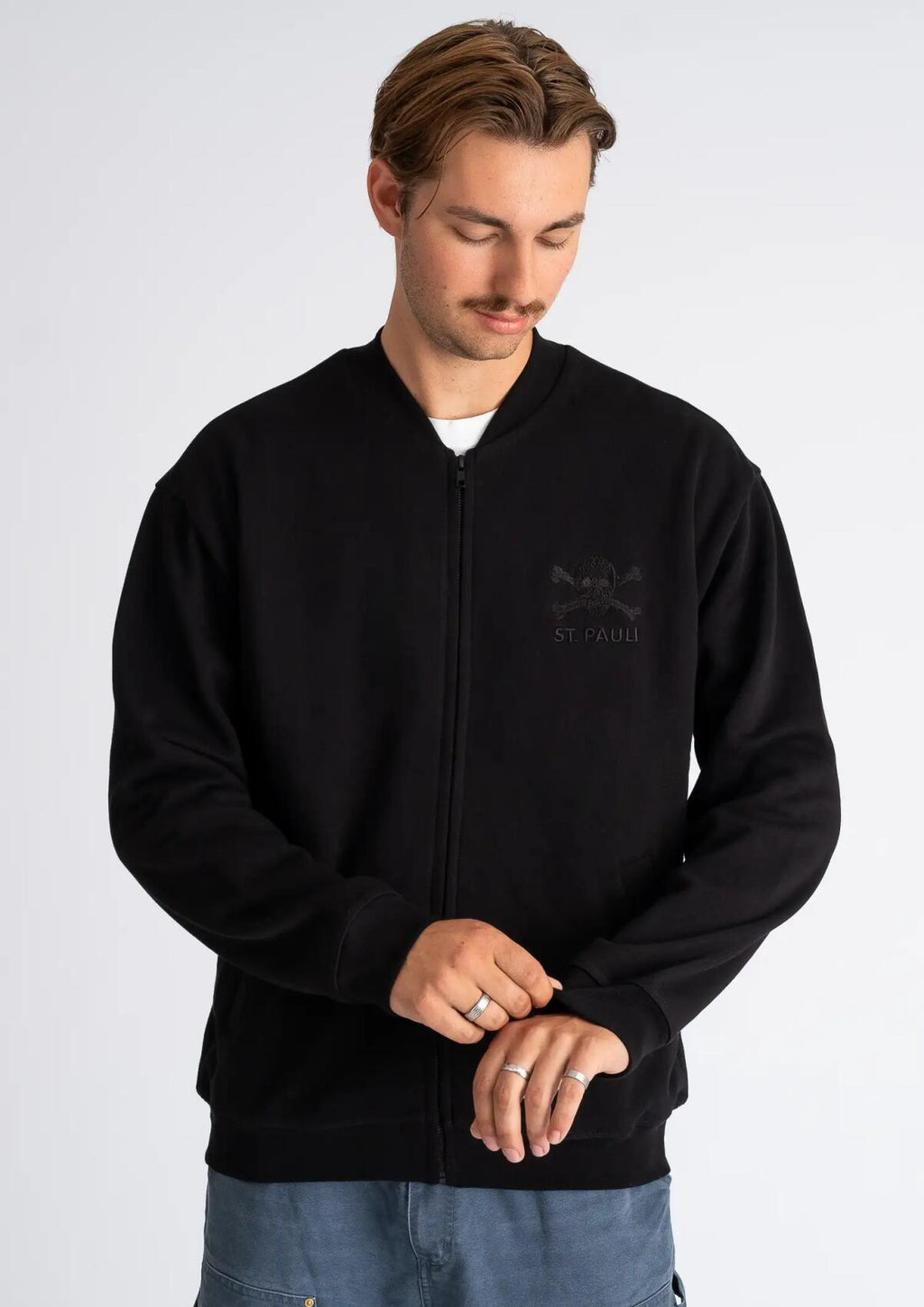 Sweatjacke "Waffle Lining"