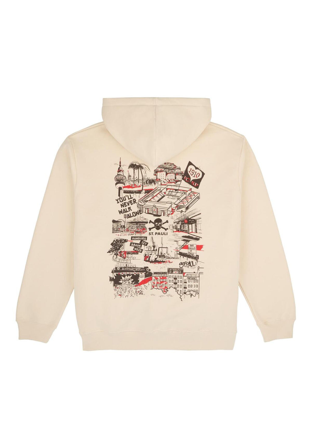 Kapuzenpullover "Viertel"