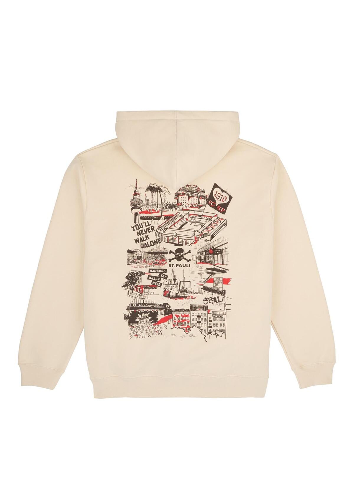 Kapuzenpullover "Viertel"